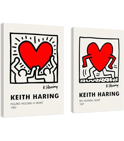 Amazon.co.jp: Keith Haring Art Panel Untitled (dance) IKH-62515